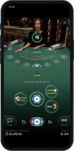 Live Casino Features at PLAYDASH